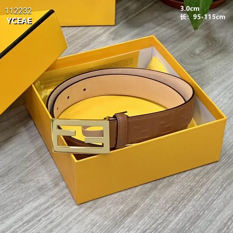 Fendi Belt 30mmX95-115cm 8L09